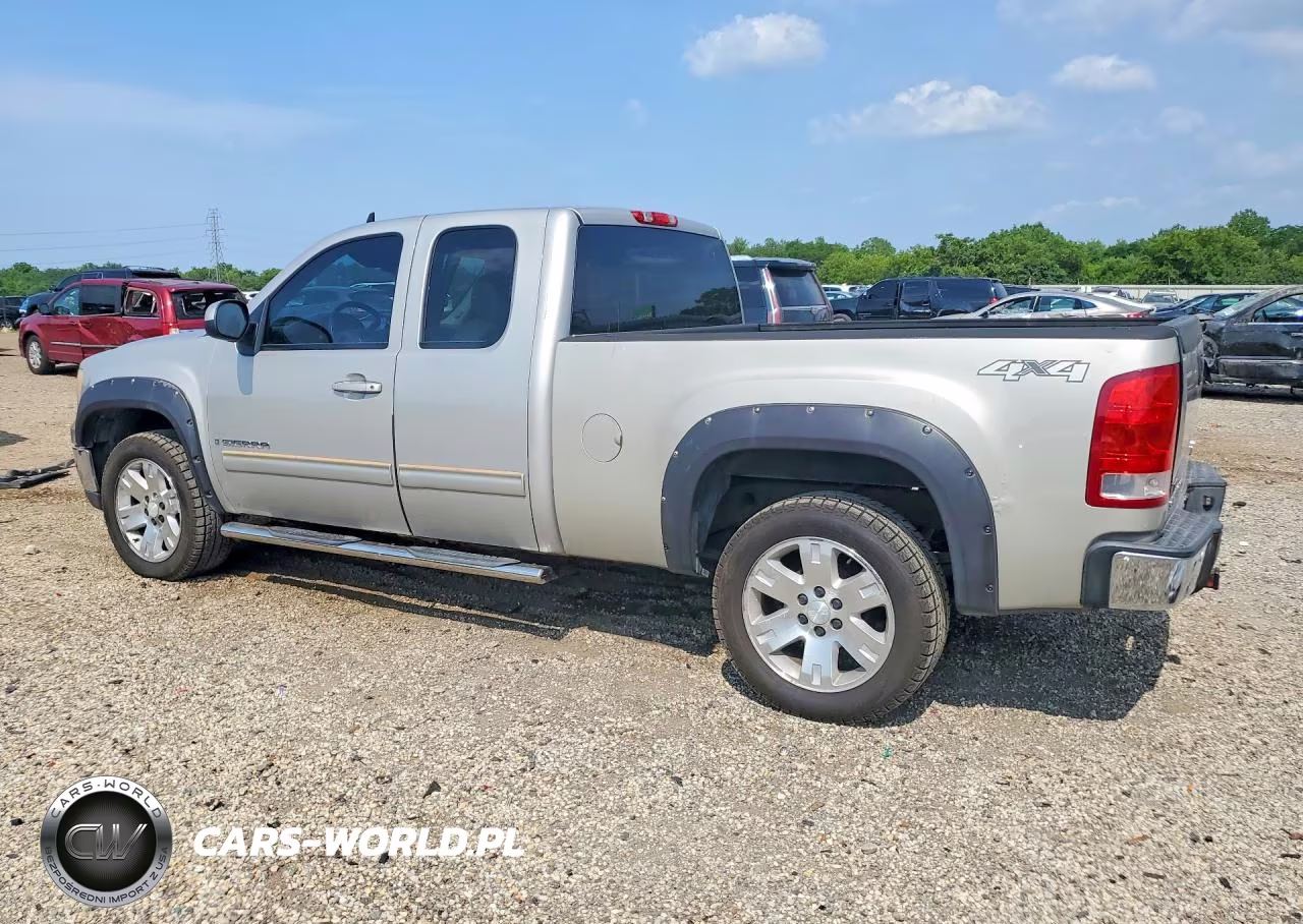 2008 GMC Sierra K1500 VIN:2GTEK190981216468 - 2