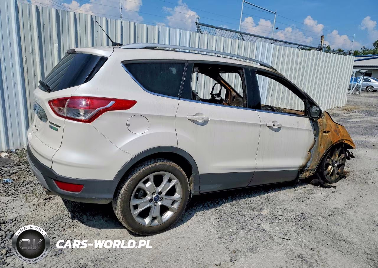 2014 Ford Escape Titanium VIN:1FMCU0JX0EUA58800 - 3