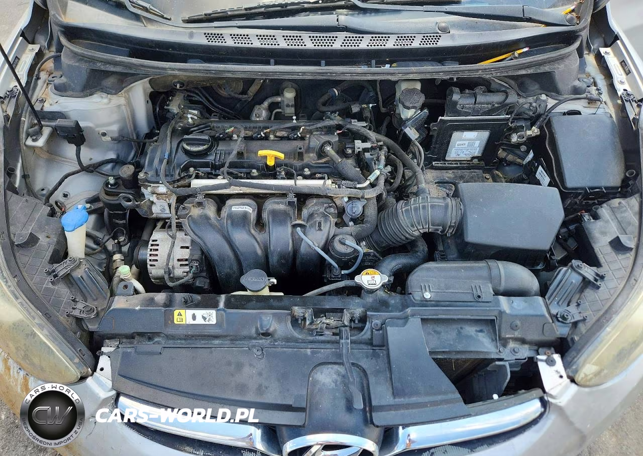2013 Hyundai Elantra Gls VIN:5NPDH4AE7DH306665 - 11