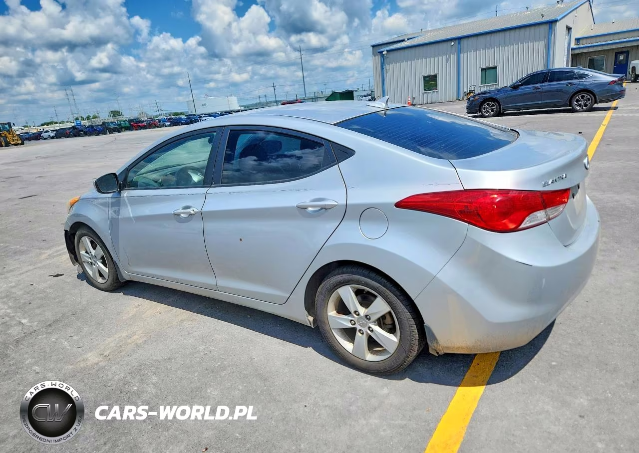 2013 Hyundai Elantra Gls VIN:5NPDH4AE7DH306665 - 2