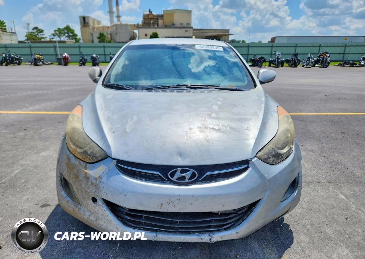 2013 Hyundai Elantra Gls VIN:5NPDH4AE7DH306665 - 5