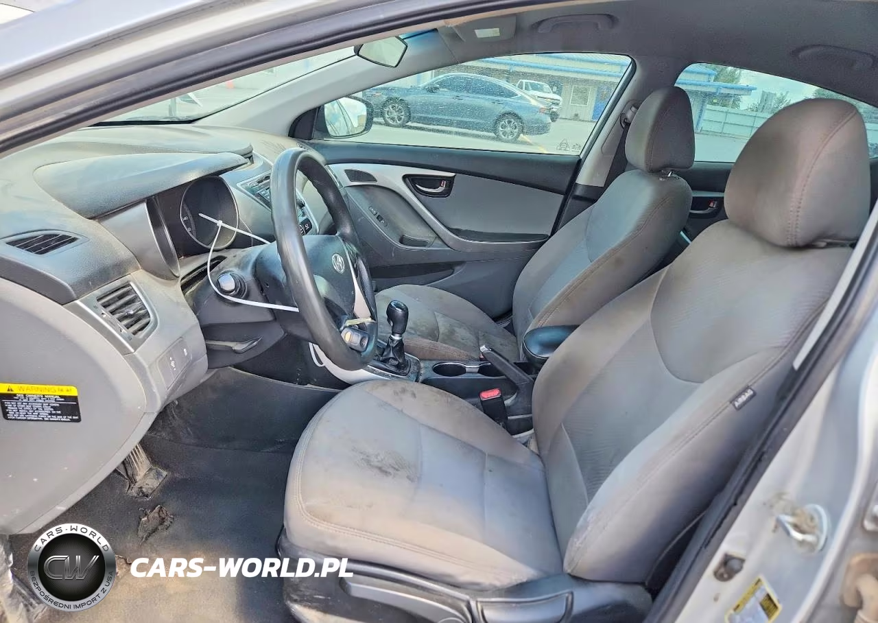 2013 Hyundai Elantra Gls VIN:5NPDH4AE7DH306665 - 7