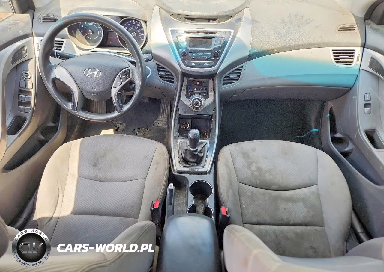 2013 Hyundai Elantra Gls VIN:5NPDH4AE7DH306665 - 8