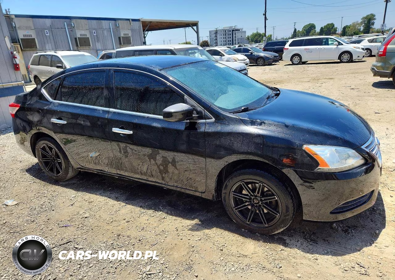 2015 Nissan Sentra S VIN:3N1AB7AP0FY356565 - 4
