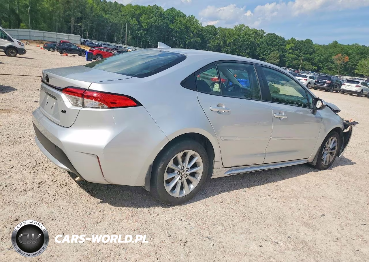 2021 Toyota Corolla Le VIN:JTDVPMAE1MJ129836 - 3