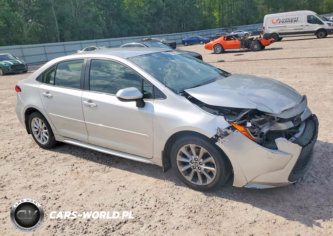 2021 Toyota Corolla Le VIN:JTDVPMAE1MJ129836 - 4