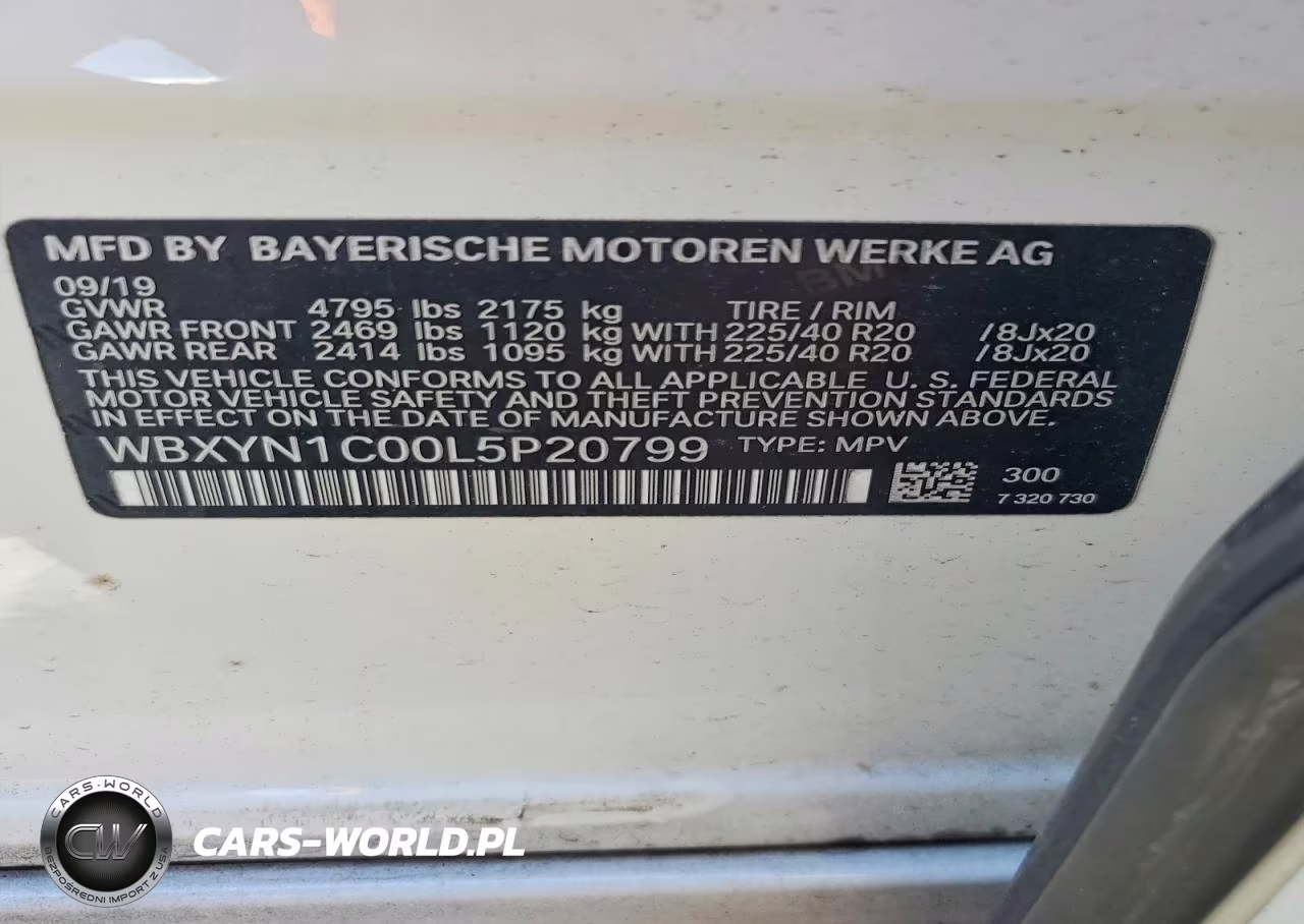 2020 BMW X2 M35I VIN:WBXYN1C00L5P20799 - 13