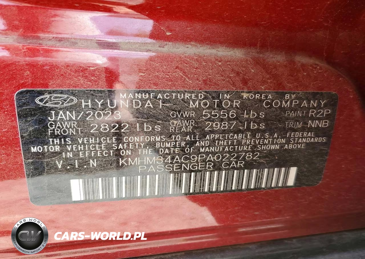 2023 Hyundai Ioniq 6 Sel VIN:KMHM34AC9PA022782 - 13