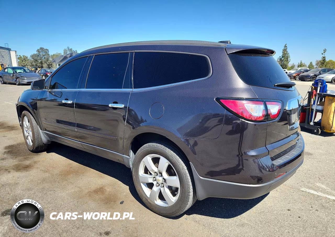 2016 Chevrolet Traverse Lt VIN:1GNKRGKD7GJ169550 - 2