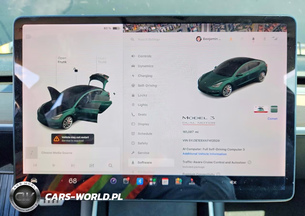 2019 Tesla Model 3 VIN:5YJ3E1EBXKF413529 - 9