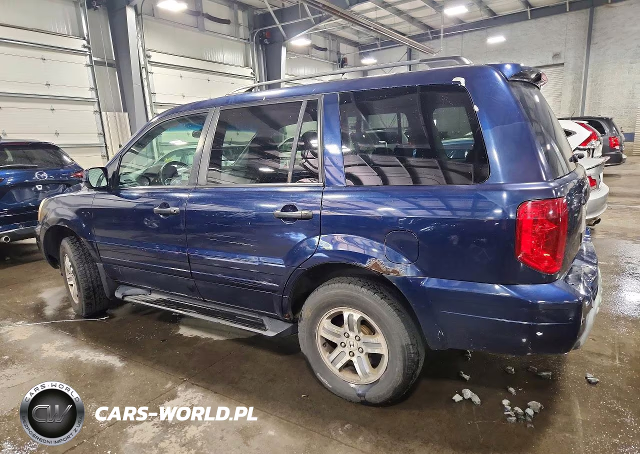 2004 Honda Pilot Exl VIN:2HKYF18624H567464 - 2
