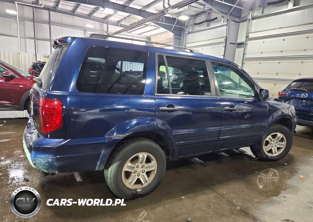 2004 Honda Pilot Exl VIN:2HKYF18624H567464 - 3