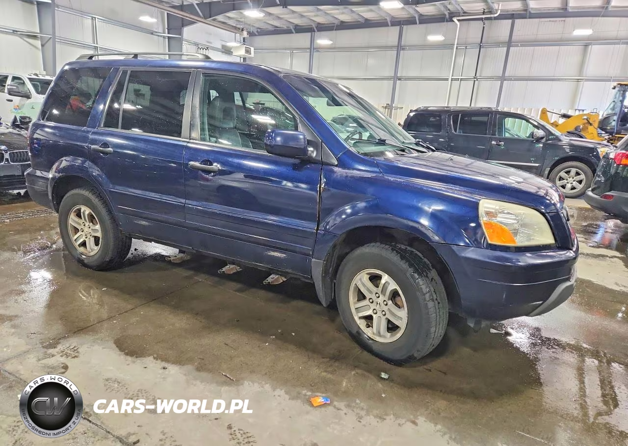 2004 Honda Pilot Exl VIN:2HKYF18624H567464 - 4