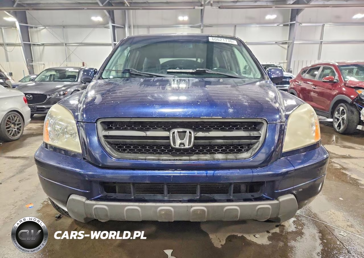 2004 Honda Pilot Exl VIN:2HKYF18624H567464 - 5
