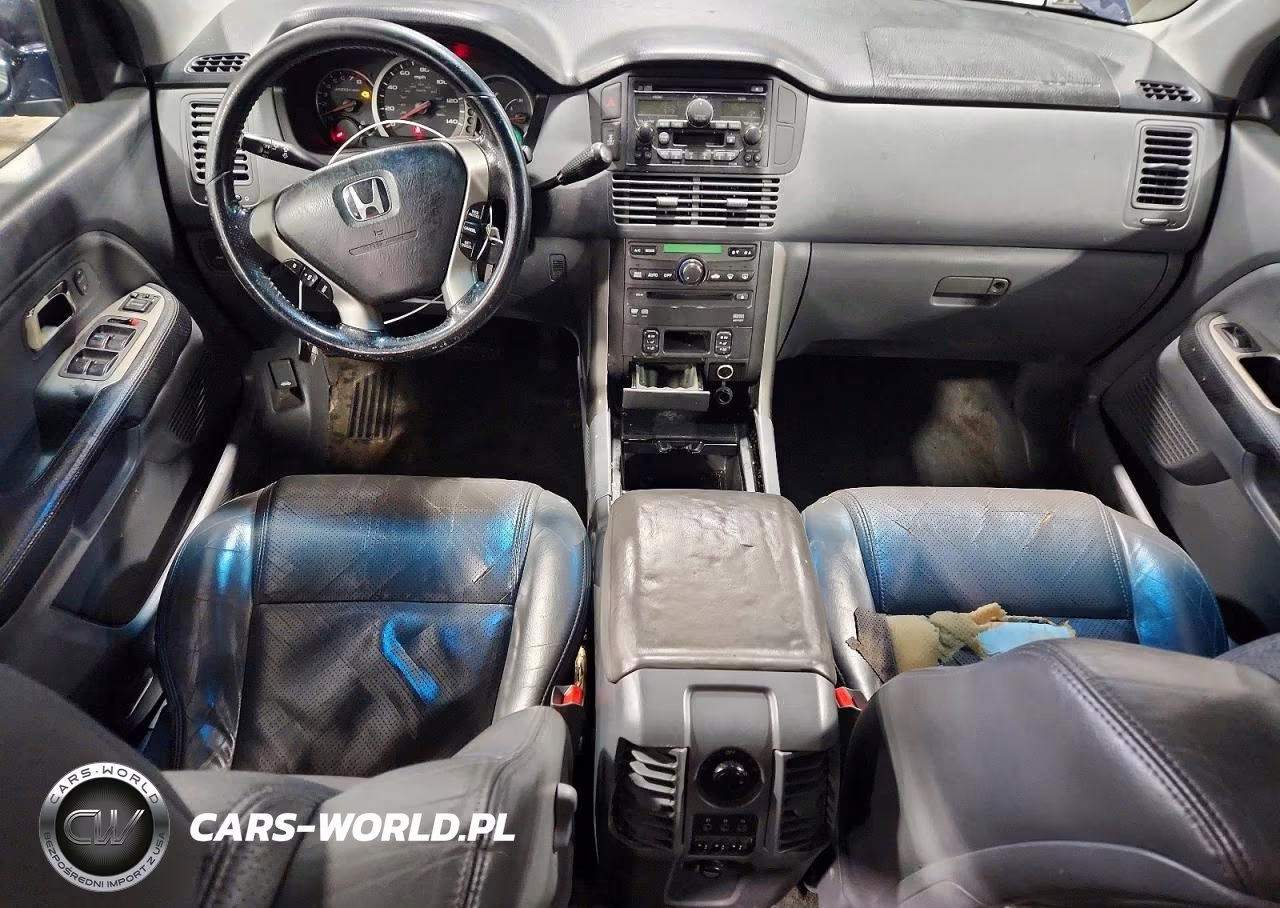 2004 Honda Pilot Exl VIN:2HKYF18624H567464 - 8