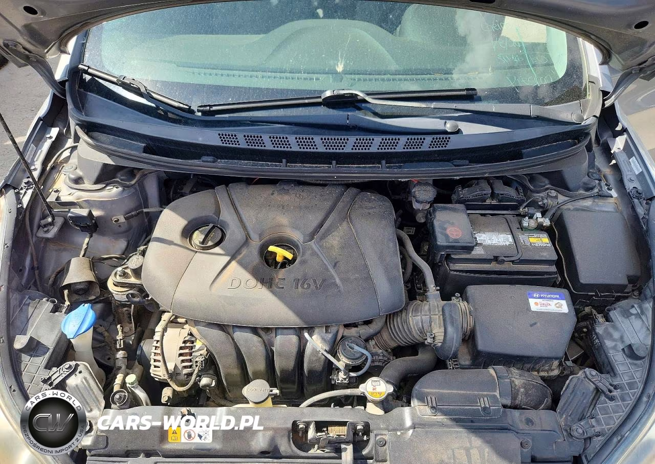2013 Hyundai Elantra Gls VIN:KMHDH4AE1DU953600 - 11