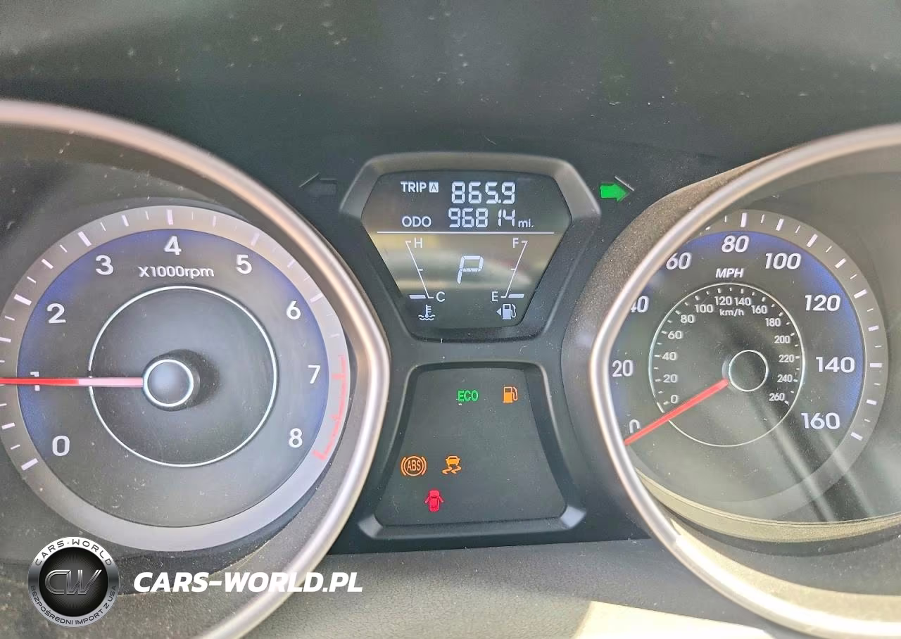 2013 Hyundai Elantra Gls VIN:KMHDH4AE1DU953600 - 9