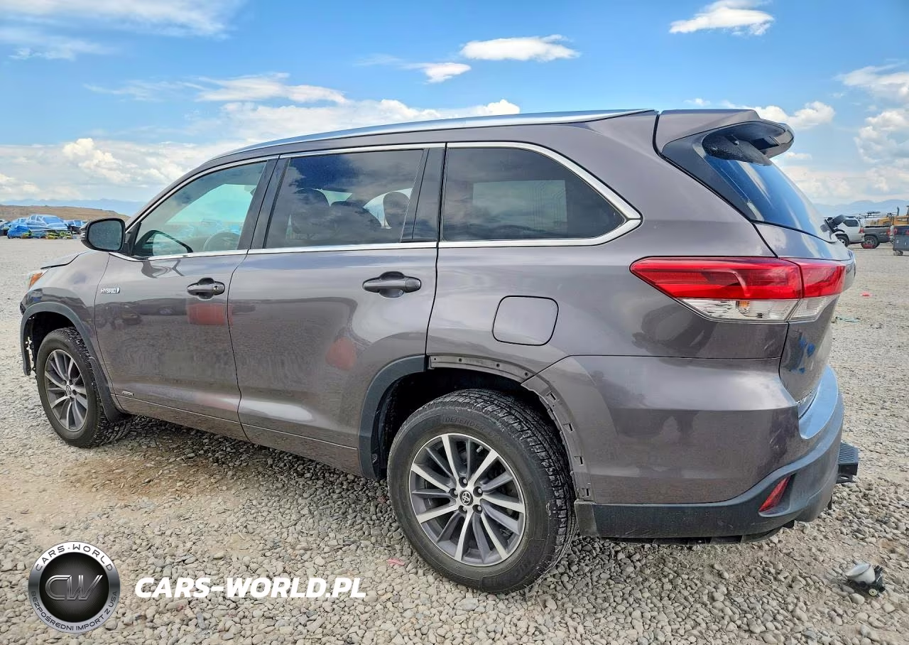 2018 Toyota Highlander Hybrid Xle VIN:5TDJGRFH3JS048477 - 2