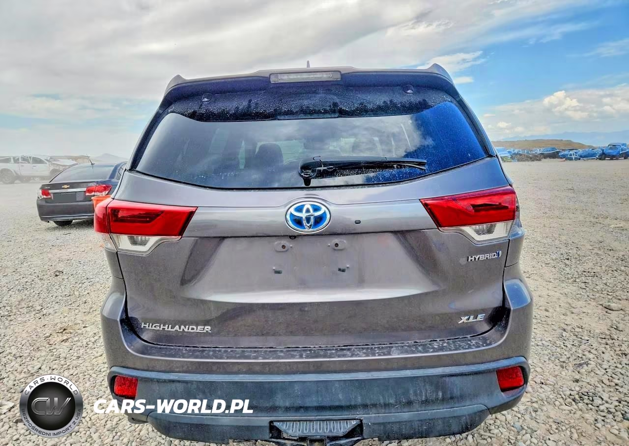 2018 Toyota Highlander Hybrid Xle VIN:5TDJGRFH3JS048477 - 6