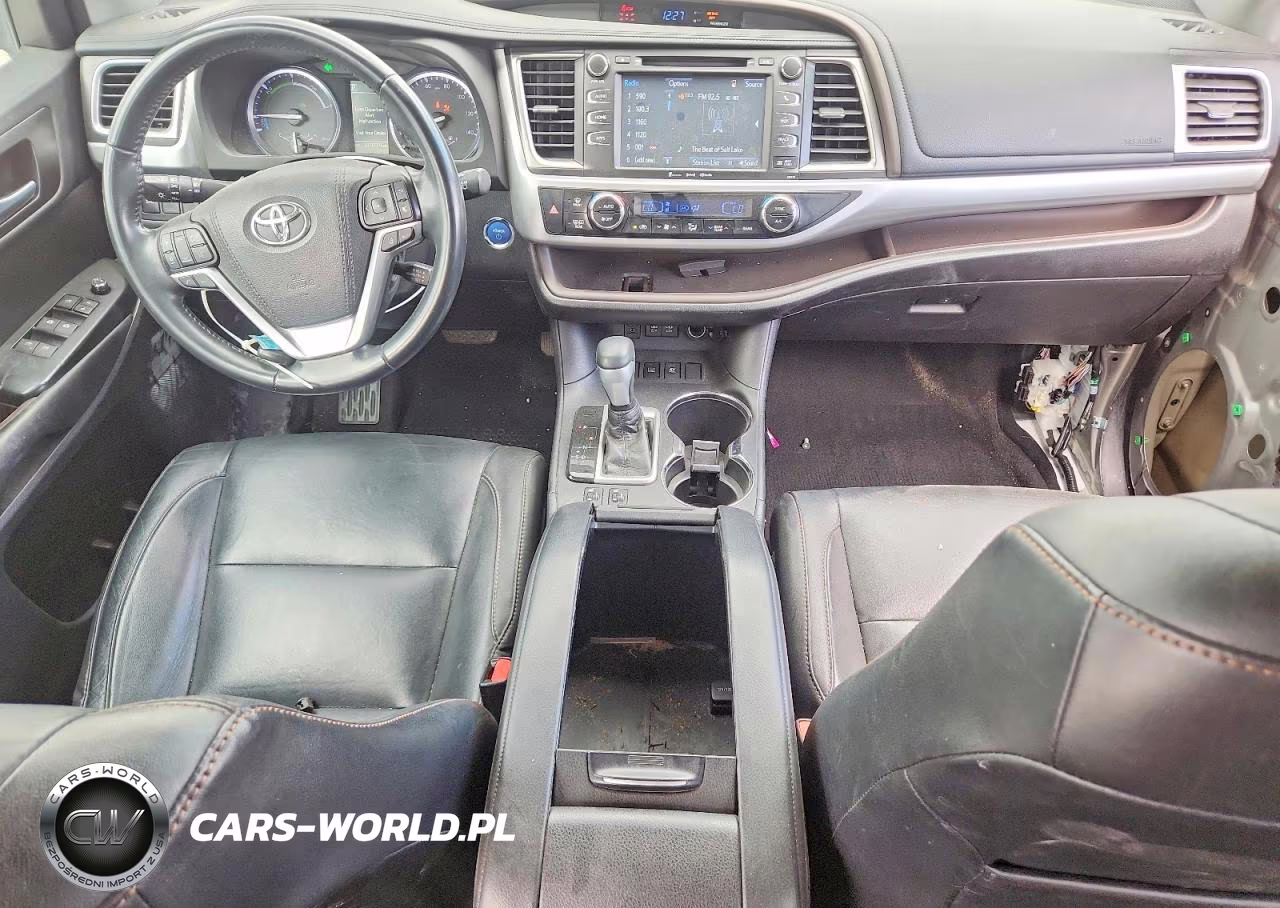 2018 Toyota Highlander Hybrid Xle VIN:5TDJGRFH3JS048477 - 8