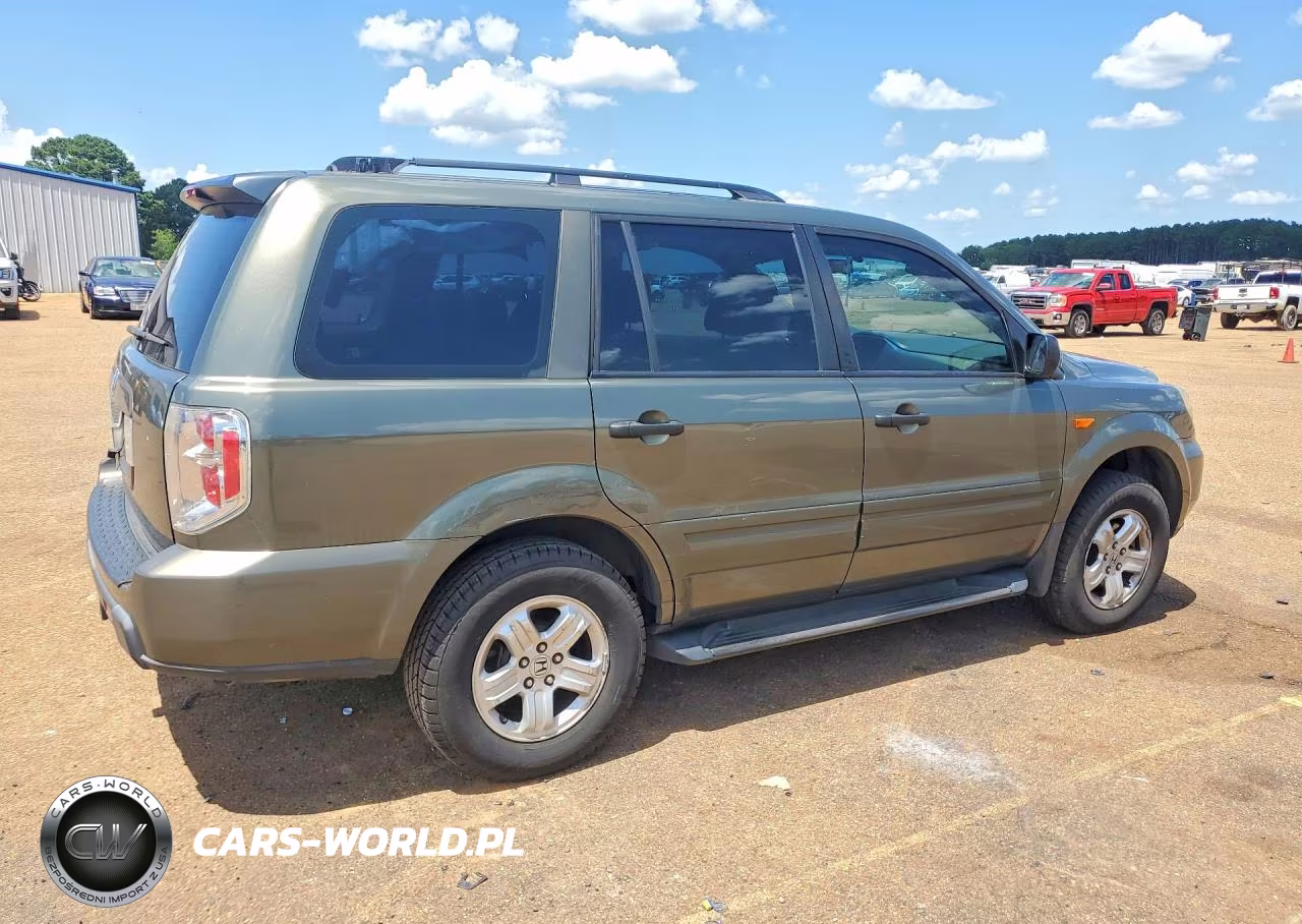 2006 Honda Pilot Lx VIN:5FNYF28106B026697 - 3