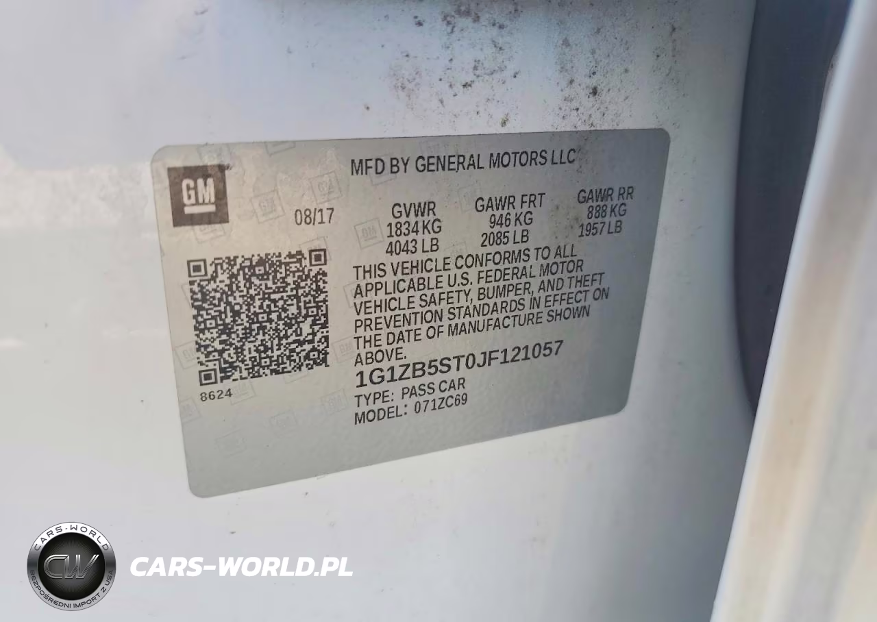 2018 Chevrolet Malibu Ls VIN:1G1ZB5ST0JF121057 - 12