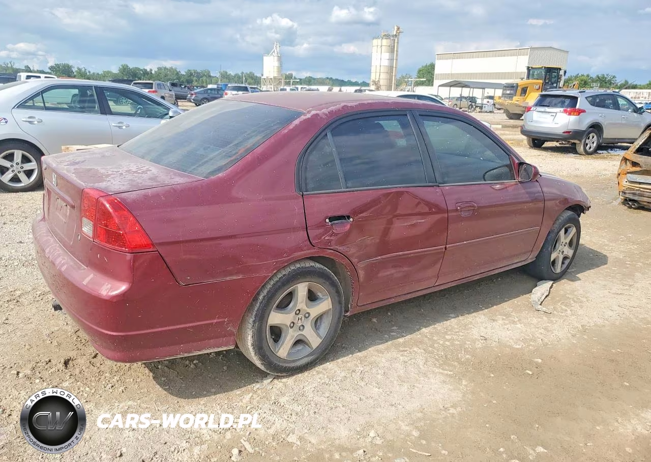 2004 Honda Civic Ex VIN:2HGES26704H533064 - 3