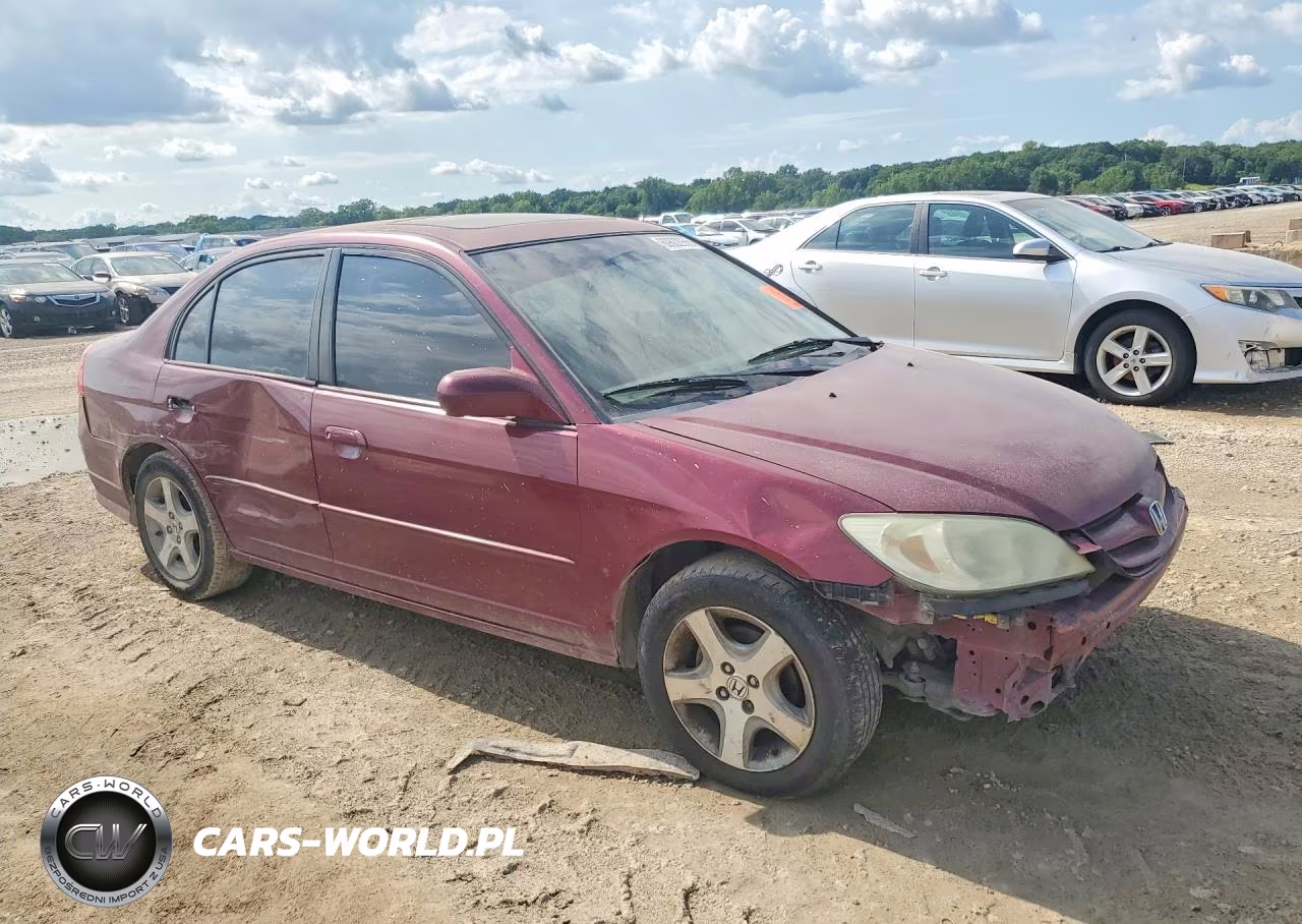 2004 Honda Civic Ex VIN:2HGES26704H533064 - 4