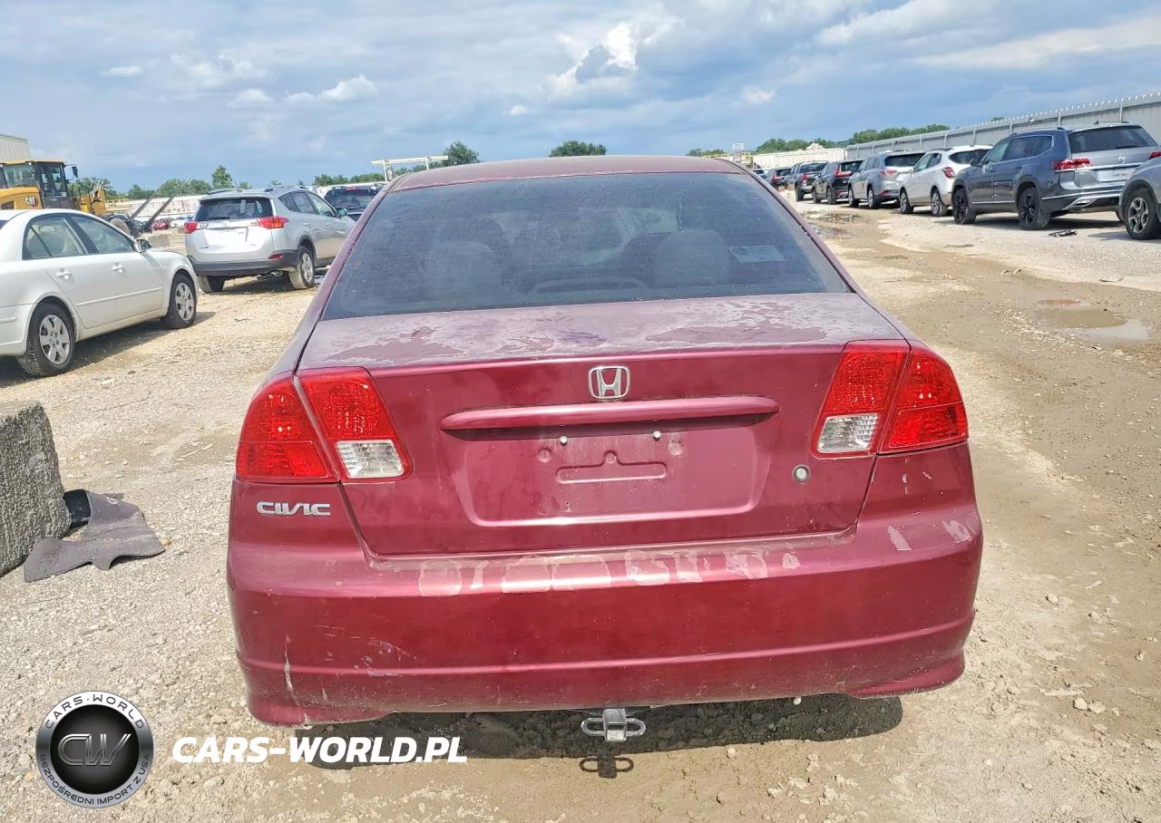 2004 Honda Civic Ex VIN:2HGES26704H533064 - 6