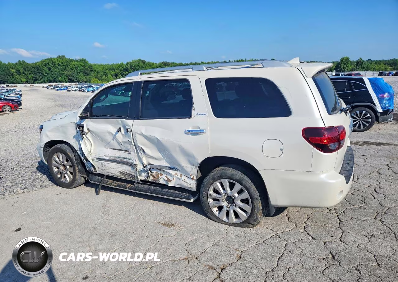 2020 Toyota Sequoia Platinum VIN:5TDYY5G12LS074500 - 2