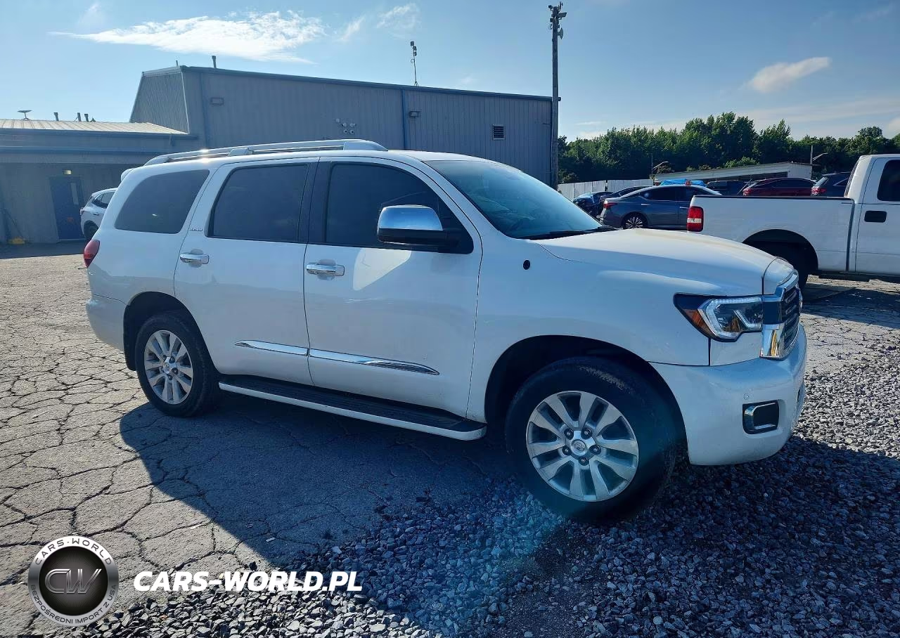2020 Toyota Sequoia Platinum VIN:5TDYY5G12LS074500 - 4