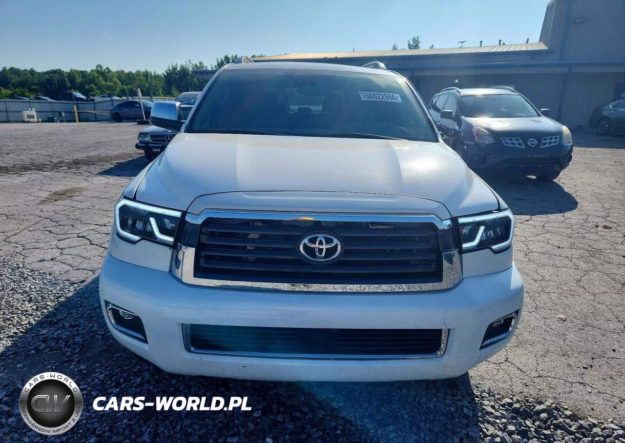 2020 Toyota Sequoia Platinum VIN:5TDYY5G12LS074500 - 5