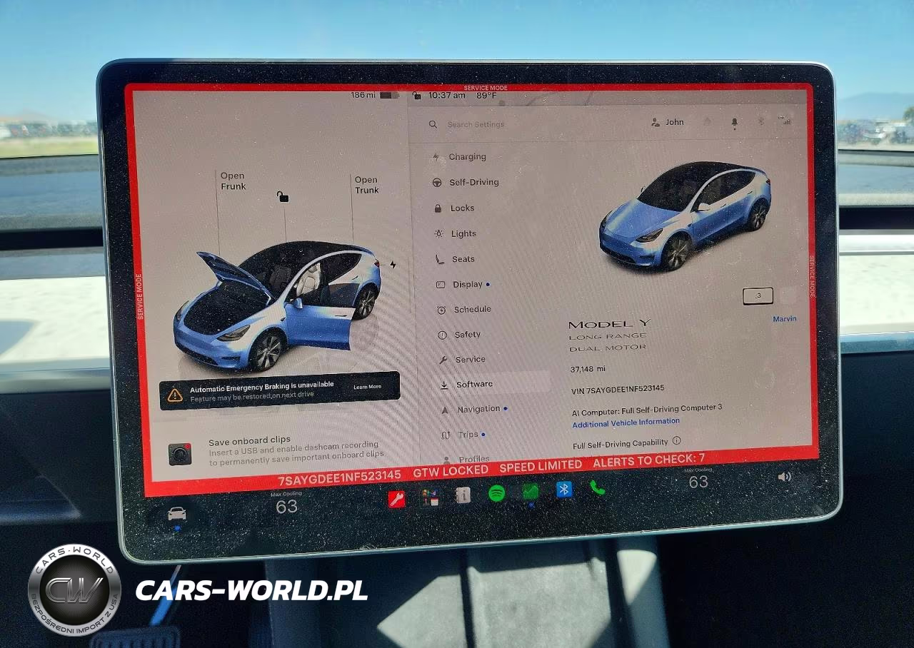 2022 Tesla Model Y VIN:7SAYGDEE1NF523145 - 9