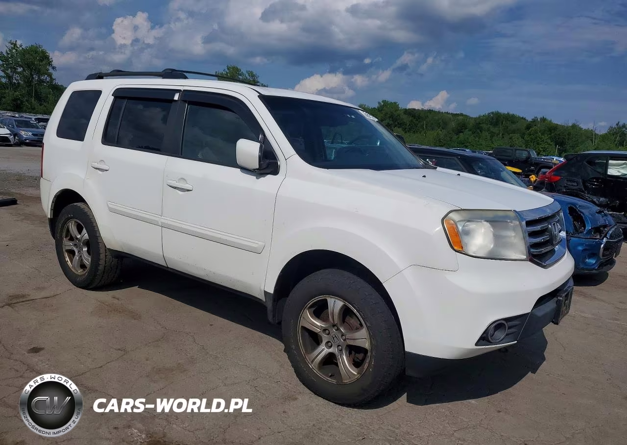 2012 Honda Pilot Exln VIN:5FNYF4H79CB029304 - 4