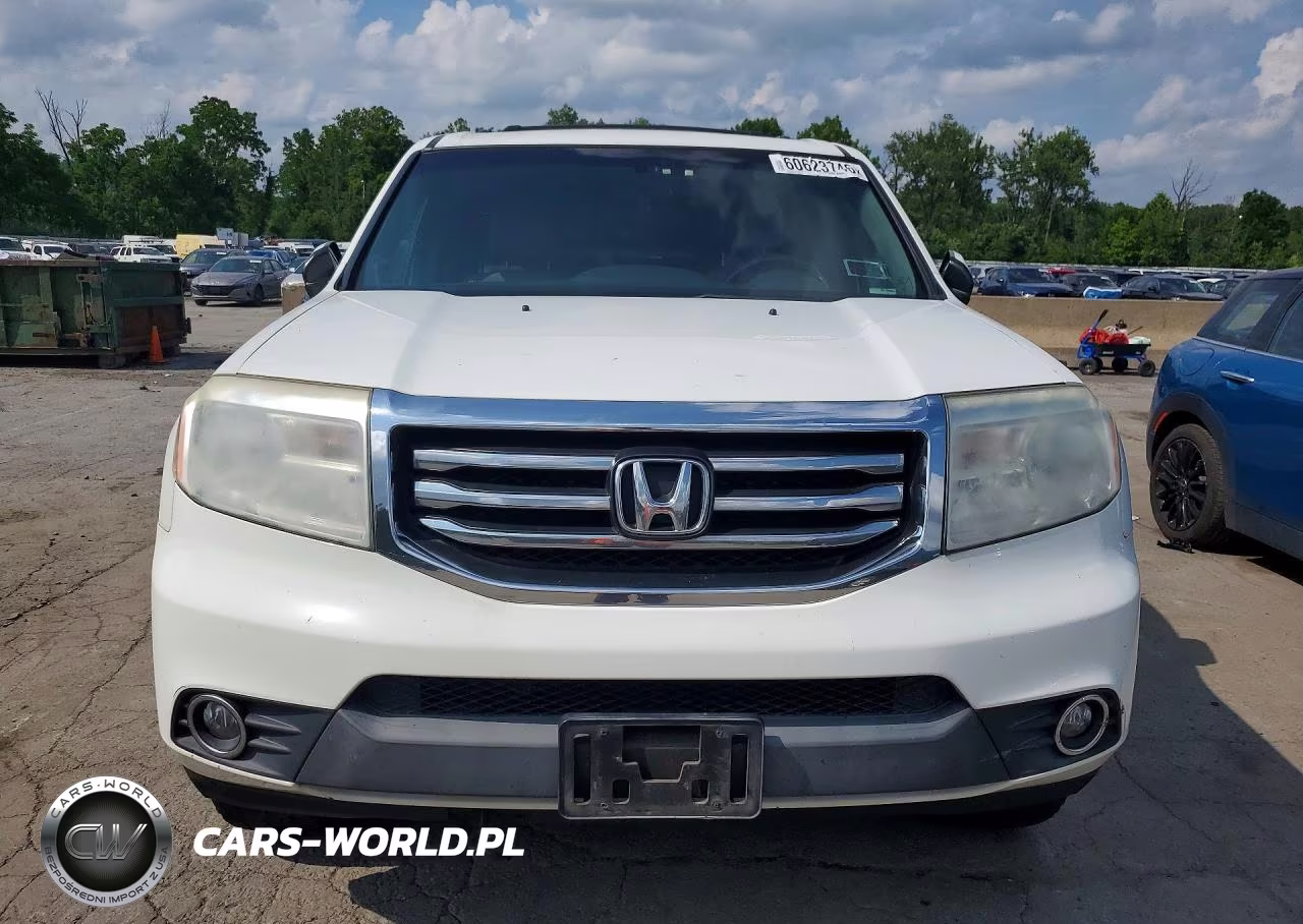 2012 Honda Pilot Exln VIN:5FNYF4H79CB029304 - 5