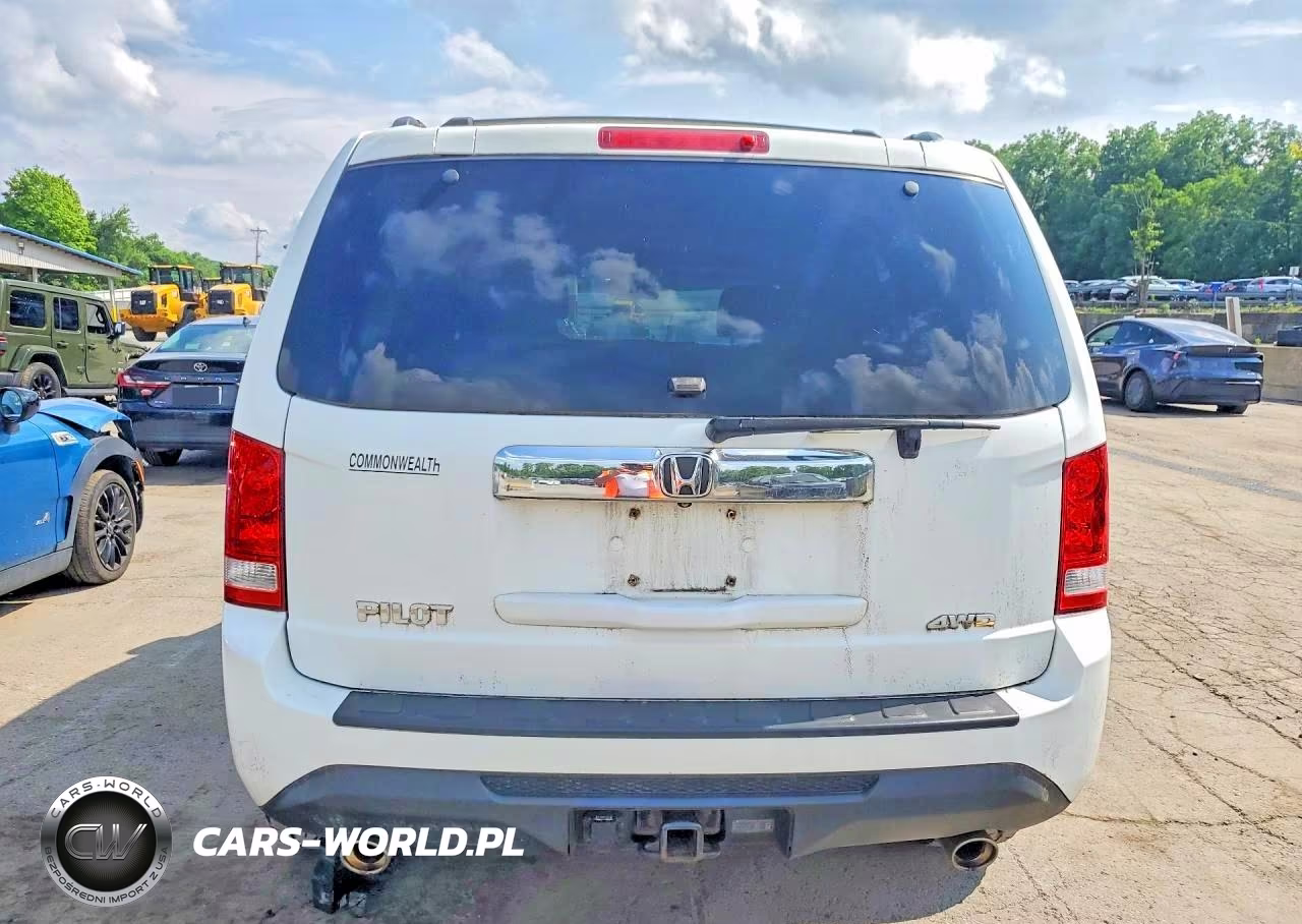 2012 Honda Pilot Exln VIN:5FNYF4H79CB029304 - 6