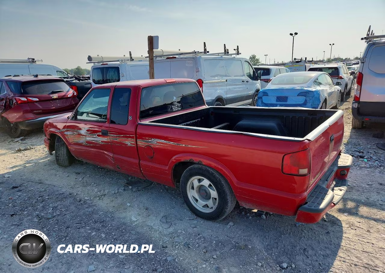 1998 GMC Sonoma VIN:1GTCS1940W8523709 - 2