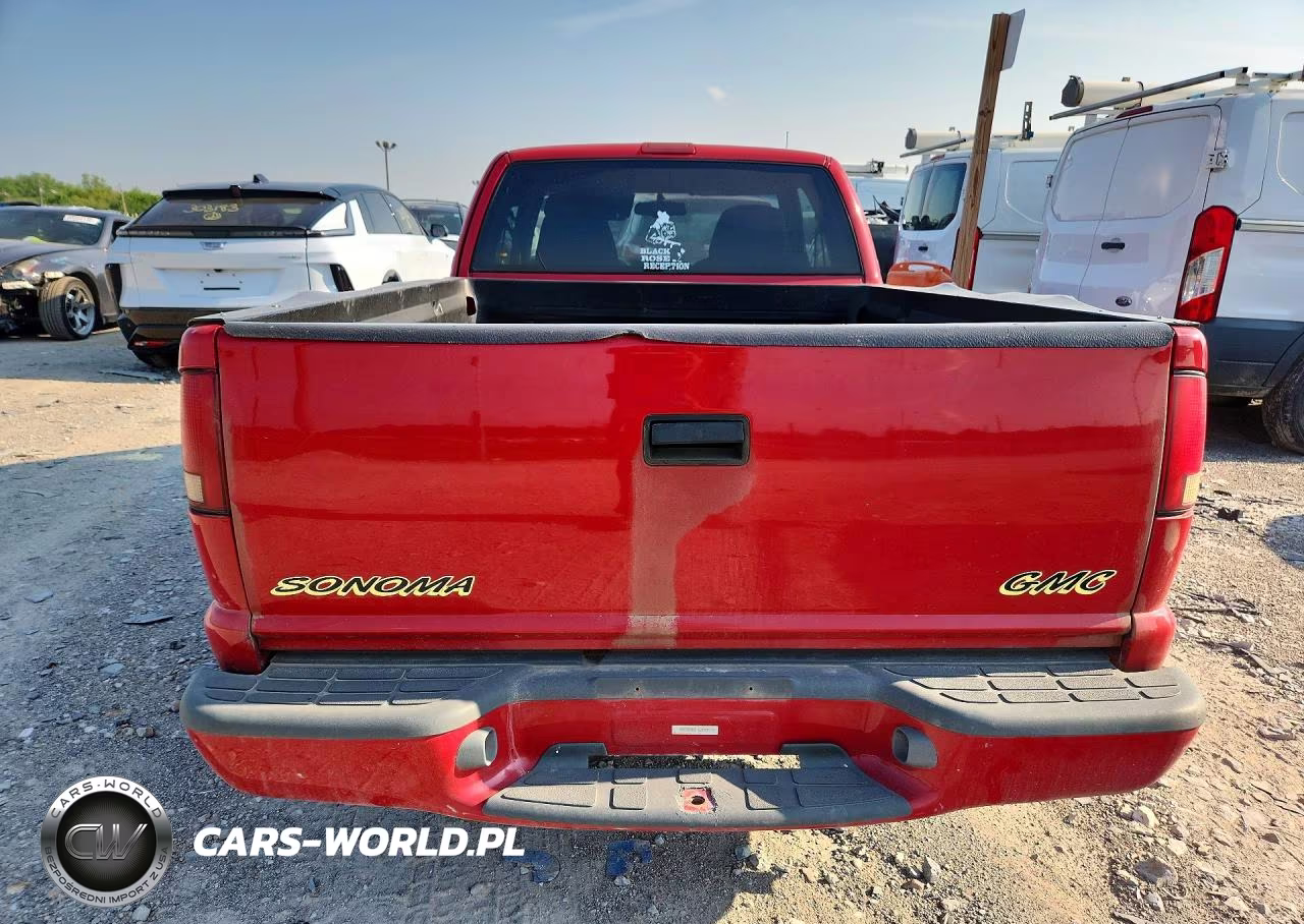 1998 GMC Sonoma VIN:1GTCS1940W8523709 - 6