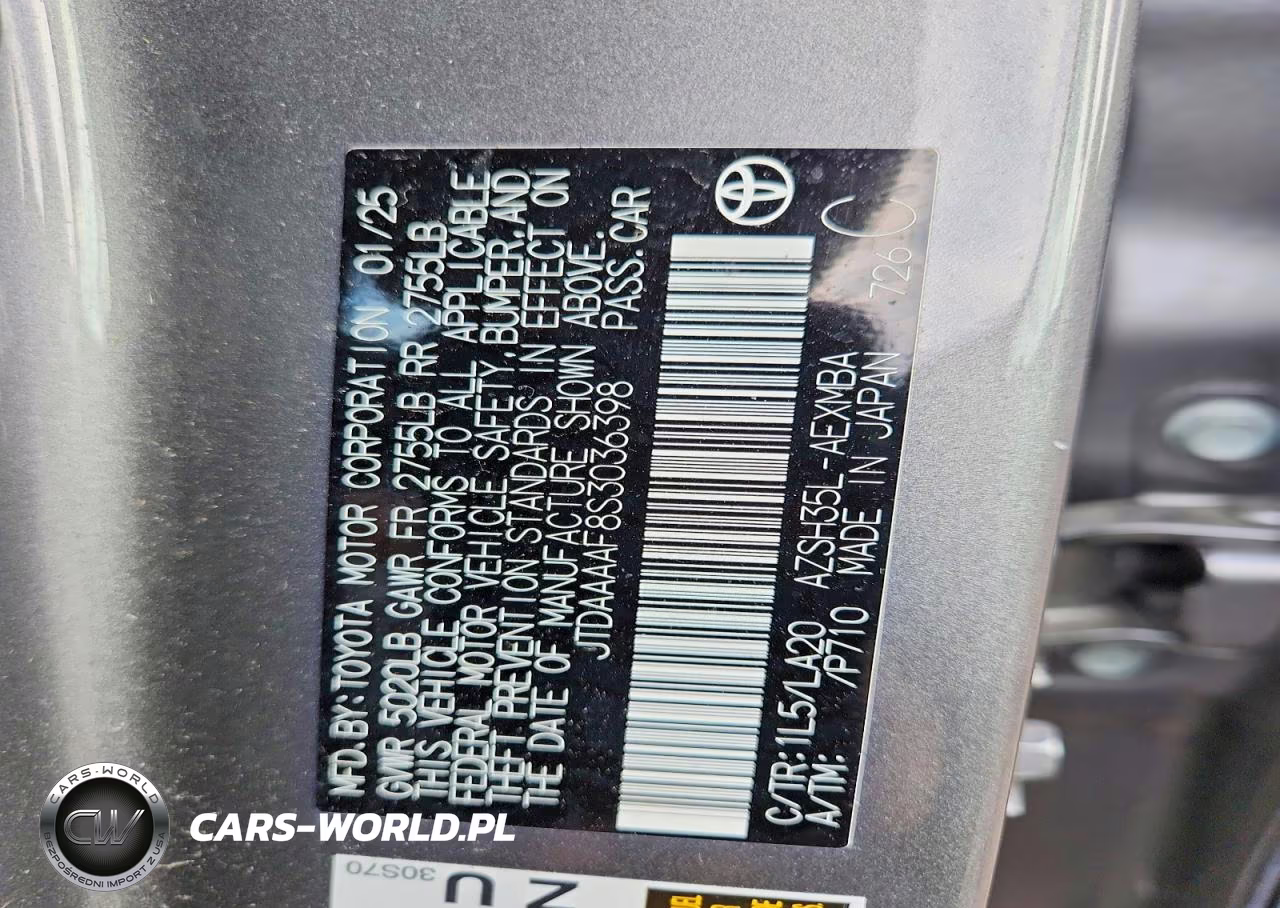 2025 Toyota Crown Xle VIN:JTDAAAAF8S3036398 - 12