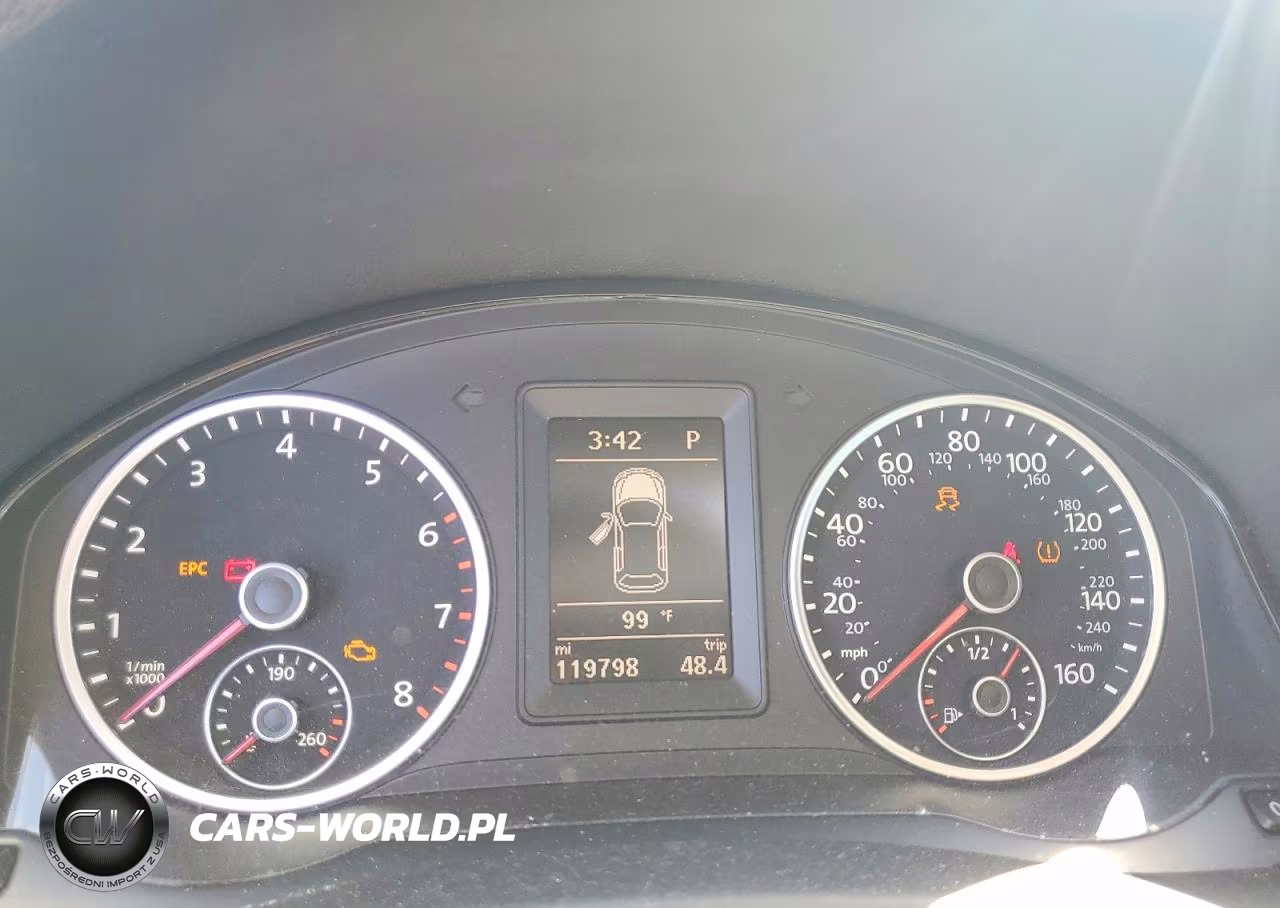 2015 Volkswagen Tiguan S VIN:WVGBV7AXXFW504555 - 9