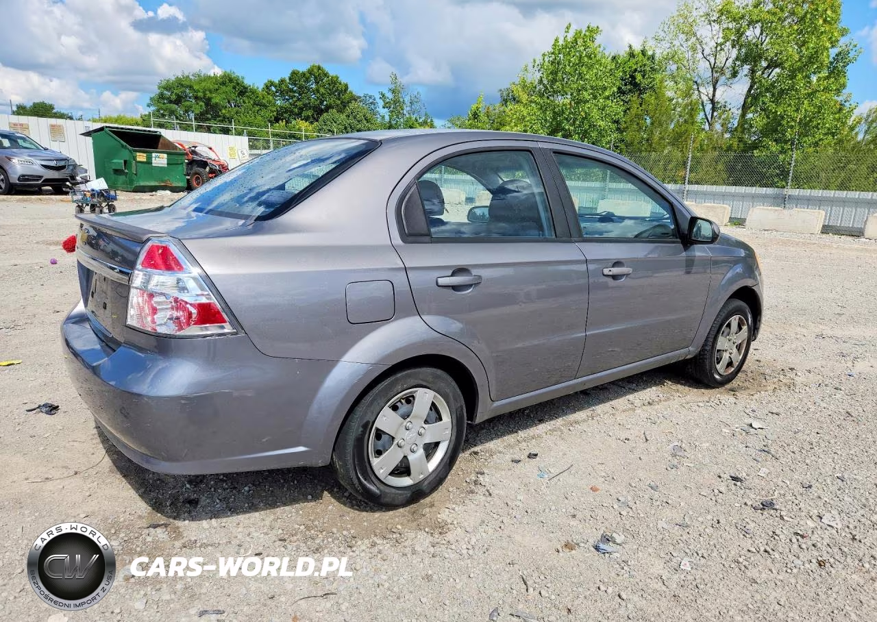 2011 Chevrolet Aveo Ls VIN:KL1TD5DE6BB250846 - 3
