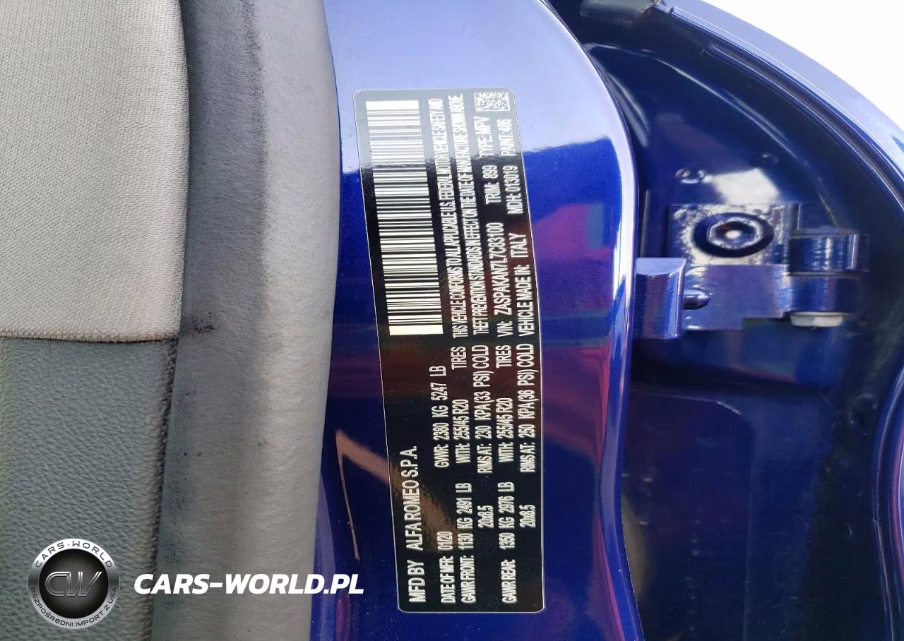 2020 Alfa Romeo Stelvio VIN:ZASPAKAN7L7C83100 - 13