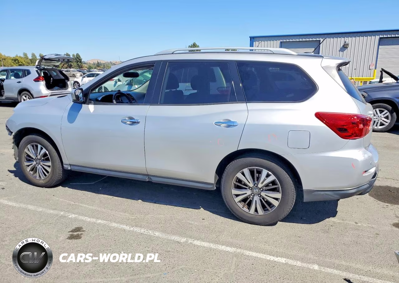 2017 Nissan Pathfinder Sv VIN:5N1DR2MN1HC608544 - 2