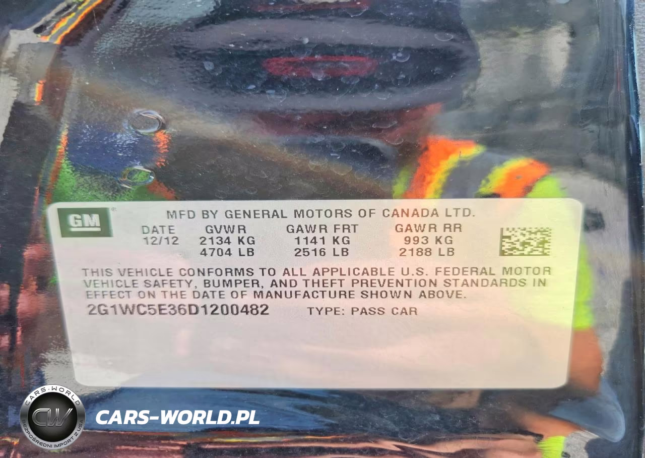 2013 Chevrolet Impala Ltz VIN:2G1WC5E36D1200482 - 13