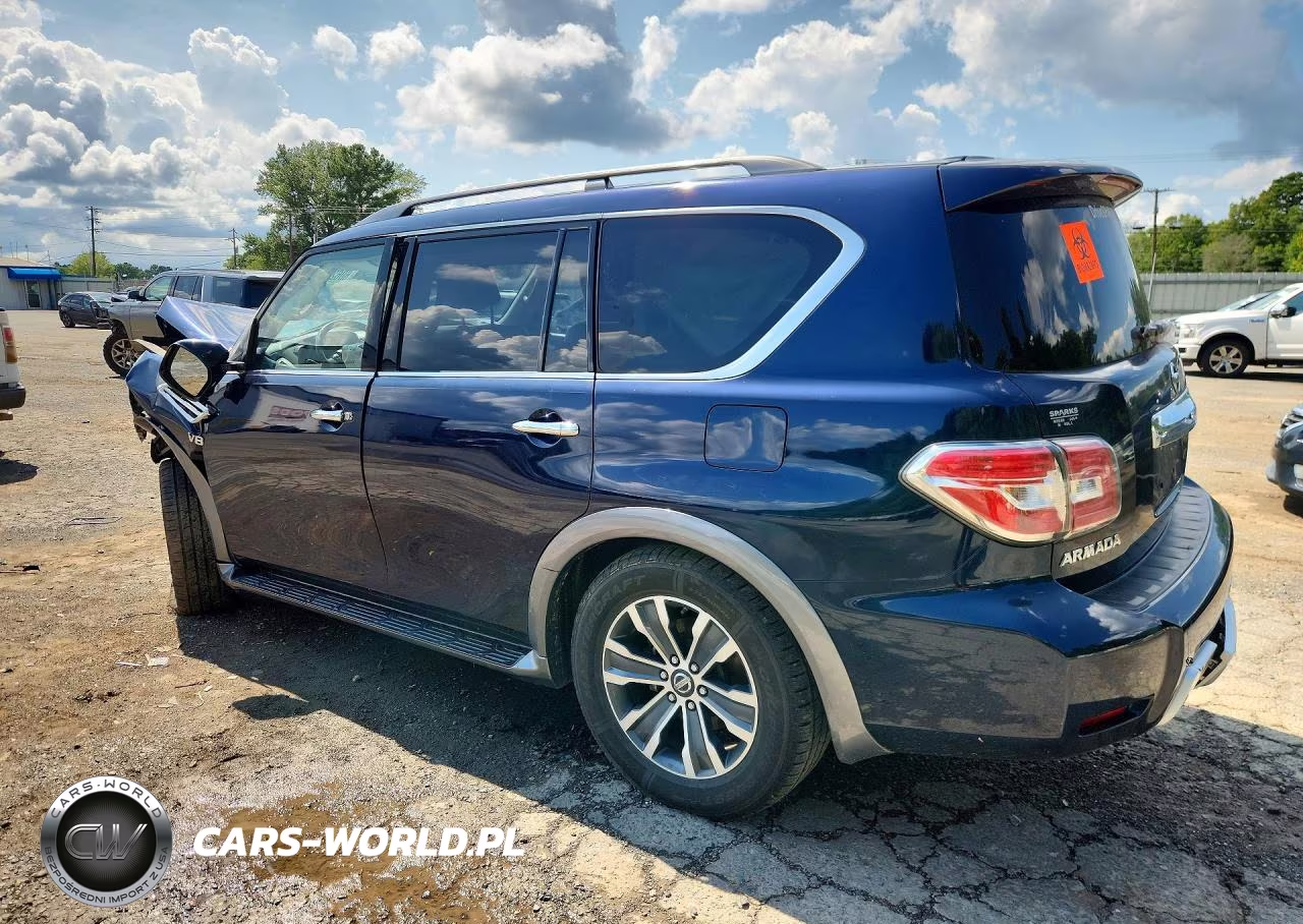 2018 Nissan Armada Sl VIN:JN8AY2ND1J9055224 - 2