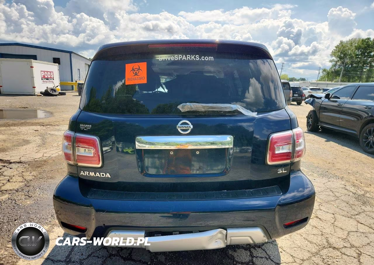 2018 Nissan Armada Sl VIN:JN8AY2ND1J9055224 - 6