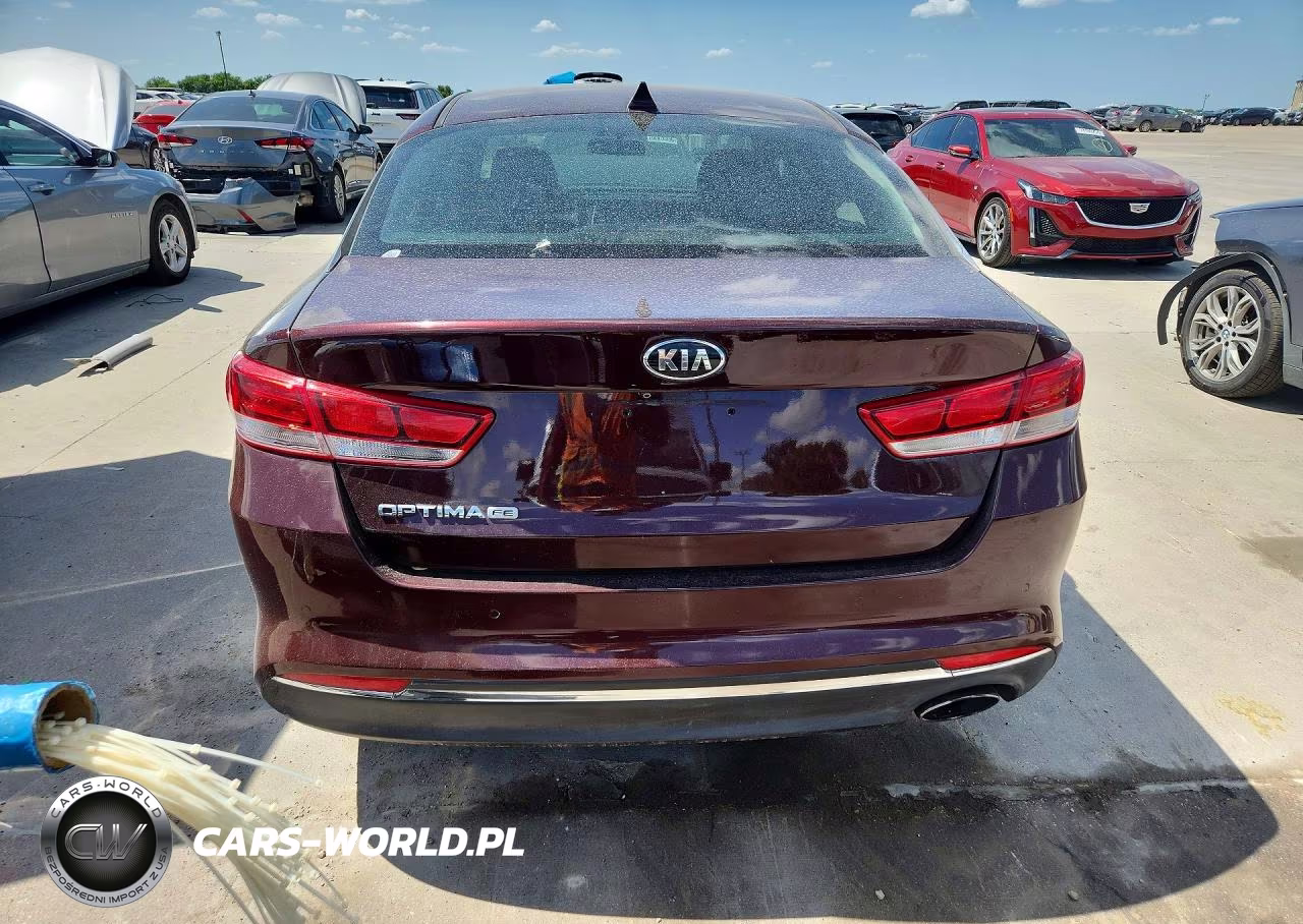 2018 Kia Optima Lx VIN:5XXGT4L36JG200268 - 6