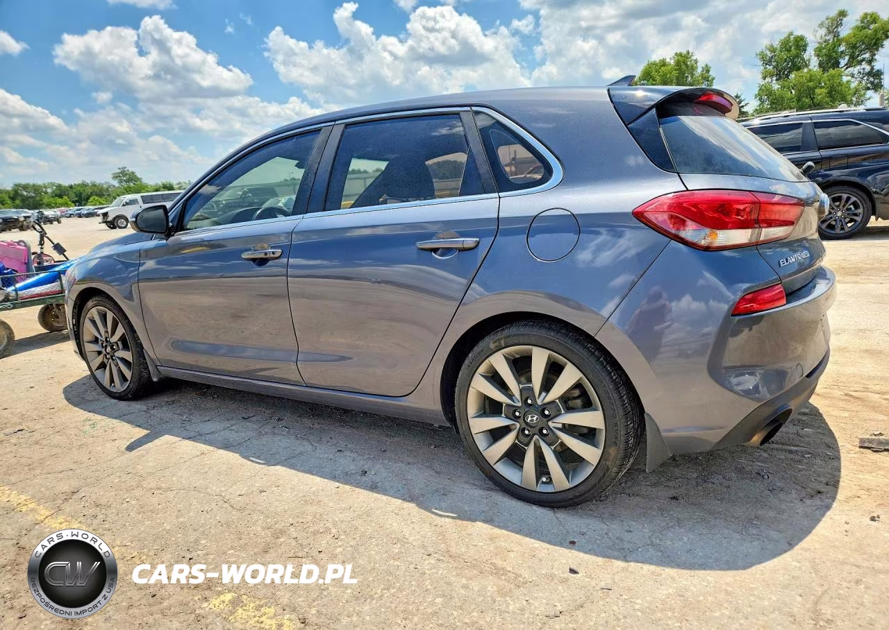 2018 Hyundai Elantra Gt Sport VIN:KMHH55LC6JU039429 - 2