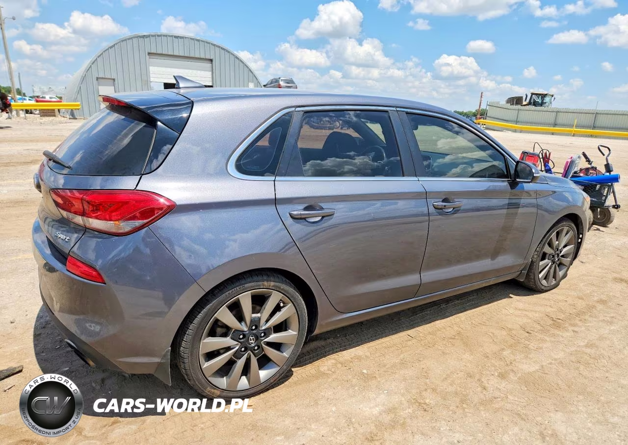 2018 Hyundai Elantra Gt Sport VIN:KMHH55LC6JU039429 - 3