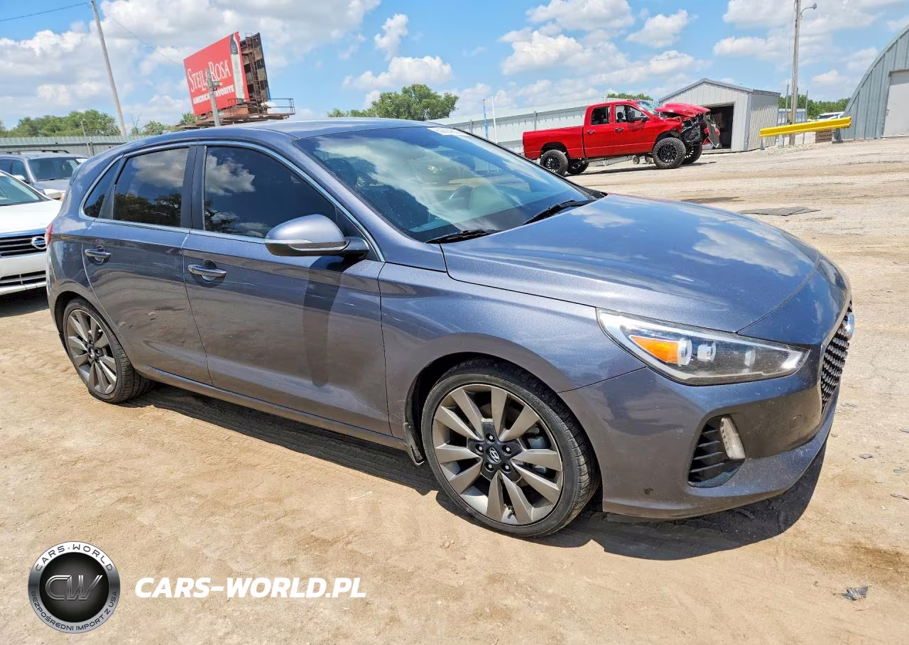 2018 Hyundai Elantra Gt Sport VIN:KMHH55LC6JU039429 - 4